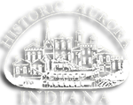 City of Aurora, Indiana logo.
