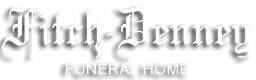 Fitch-Denney Funeral Home logo.